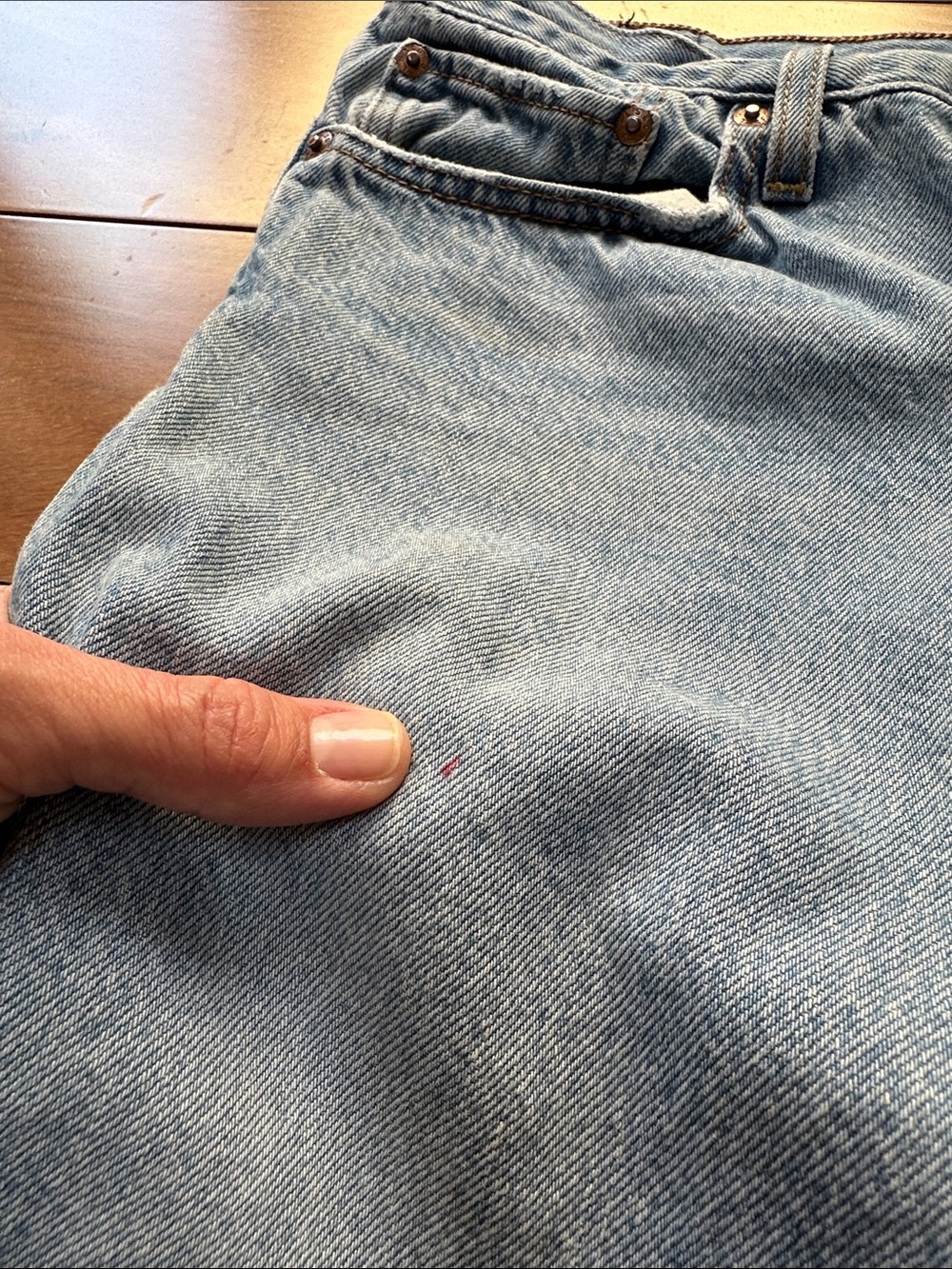 Levis Light Blue Women's High-Rise Jeans 30 - Picture 9 of 15